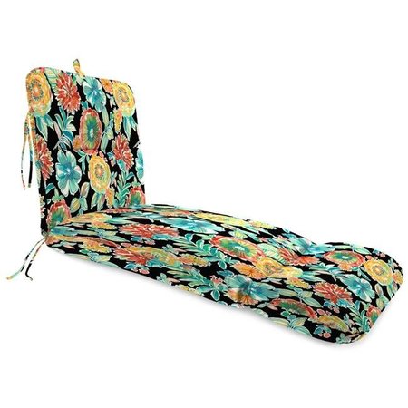 JORDAN MANUFACTURING Jordan Manufacturing 856PK1-5710D Outdoor Knife Edge Chaise Lounge Cushion; Blue 856PK1-5710D